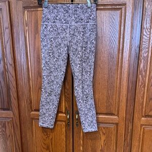 Athleta Purple Patterned Leggings